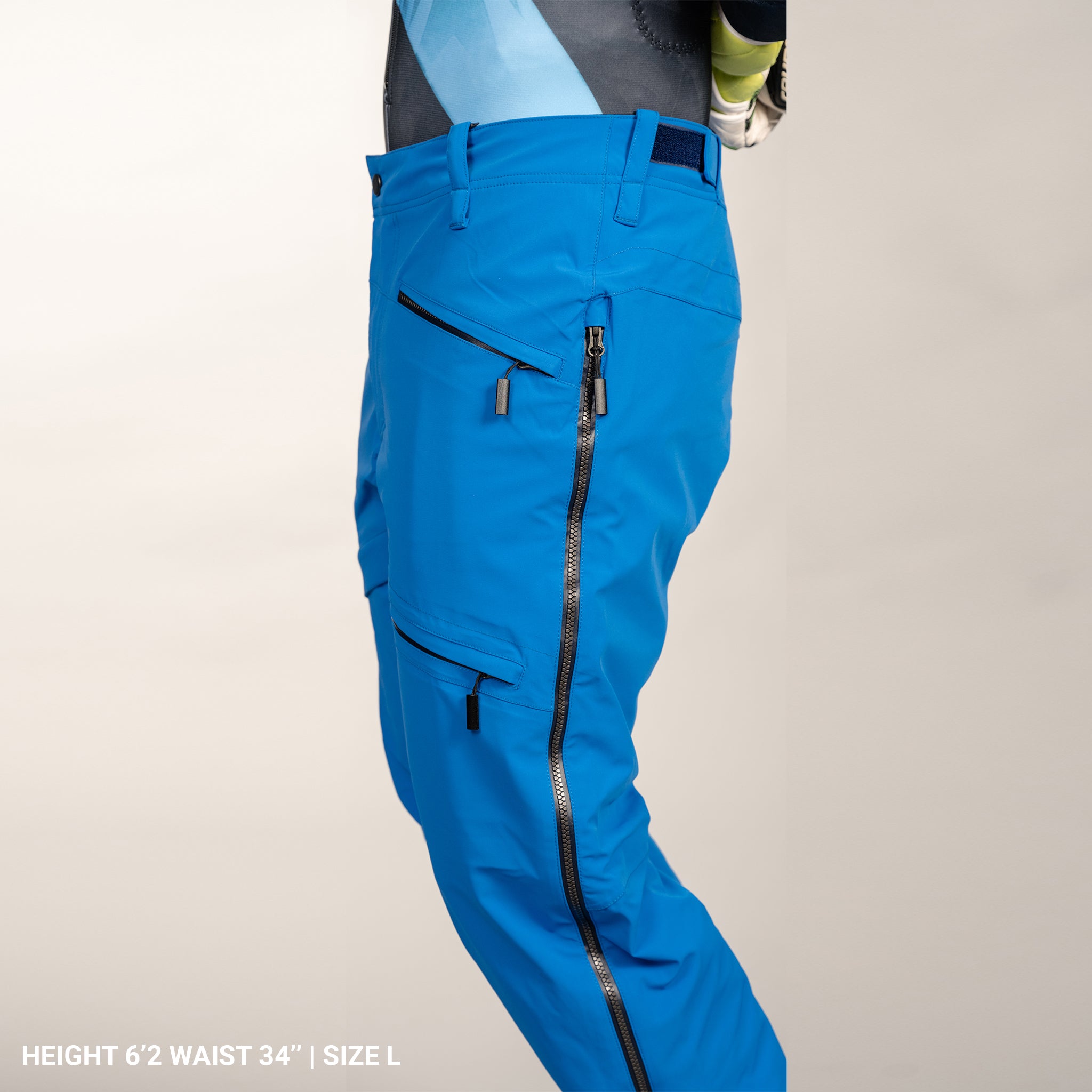 Montec Fawk Ski Pants Men Bright Yellow/Black/Light Pearl | Montecwear.com